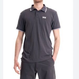 Helly Hansen Charcoal Polo Golf Shirt Size S